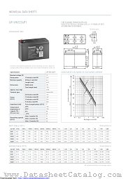 UP-VW1236 datasheet pdf Panasonic