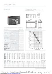 UP-VW1245 datasheet pdf Panasonic