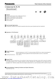 ELJFCR56KF datasheet pdf Panasonic