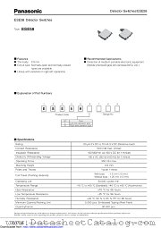 ESE58 datasheet pdf Panasonic