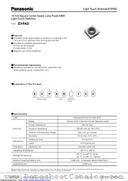 EVPAD datasheet pdf Panasonic