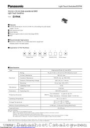 EVPAK datasheet pdf Panasonic