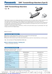 ERZA48GK502 datasheet pdf Panasonic