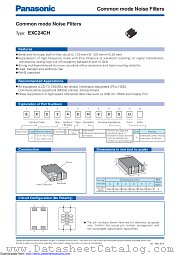 EXC24CH900U datasheet pdf Panasonic