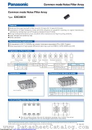 EXC28CH900U datasheet pdf Panasonic