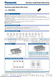 EXC28CG900U datasheet pdf Panasonic