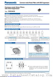 EXC24CS350U datasheet pdf Panasonic