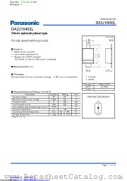 DA2J10400L datasheet pdf Panasonic
