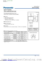 DA37102D0L datasheet pdf Panasonic