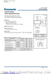 DA3S102D0L datasheet pdf Panasonic