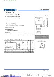 DA3X102D0L datasheet pdf Panasonic