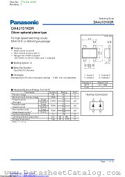 DA4J101K0R datasheet pdf Panasonic