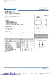 DA4X101F0R datasheet pdf Panasonic