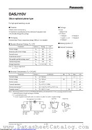 DA5J110V0R datasheet pdf Panasonic