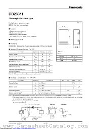 DB2631100L datasheet pdf Panasonic