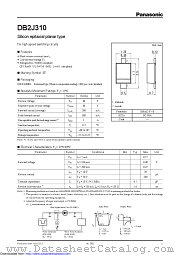 DB2J31000L datasheet pdf Panasonic