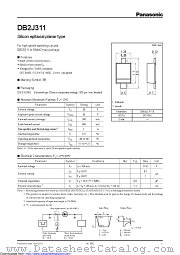 DB2J31100L datasheet pdf Panasonic