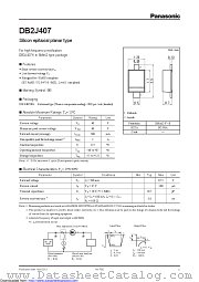 DB2J40700L datasheet pdf Panasonic