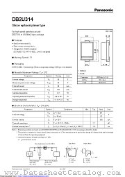 DB2U31400L datasheet pdf Panasonic