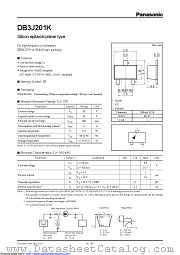DB3J201K0L datasheet pdf Panasonic