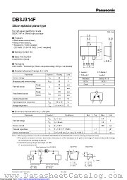 DB3J314F0L datasheet pdf Panasonic