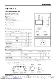 DB3J314J0L datasheet pdf Panasonic