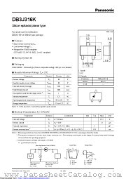DB3J316K0L datasheet pdf Panasonic