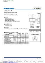 DB3S406F0L datasheet pdf Panasonic