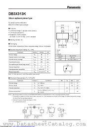 DB3X313K0L datasheet pdf Panasonic