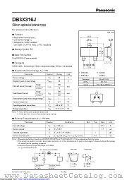 DB3X316J0L datasheet pdf Panasonic