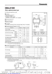 DB4J310K0R datasheet pdf Panasonic
