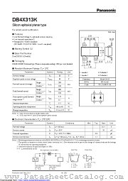 DB4X313K0R datasheet pdf Panasonic