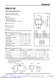 DB6J314K0R datasheet pdf Panasonic