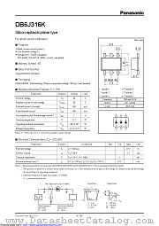 DB6J316K0R datasheet pdf Panasonic