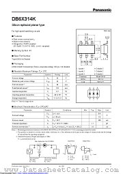 DB6X314K0R datasheet pdf Panasonic