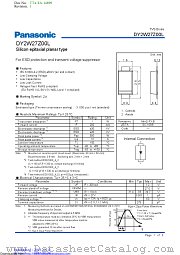 DY2W27Z00L datasheet pdf Panasonic