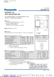 DZ2S04700L datasheet pdf Panasonic