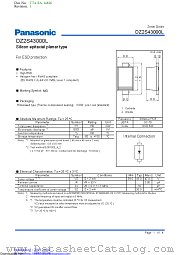 DZ2S43000L datasheet pdf Panasonic
