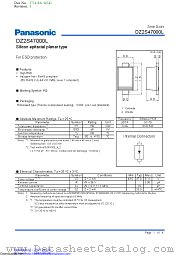 DZ2S47000L datasheet pdf Panasonic