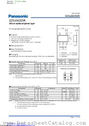 DZ5J062D0R datasheet pdf Panasonic