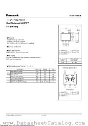 FC5916010R datasheet pdf Panasonic