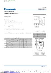 FC6546010R datasheet pdf Panasonic