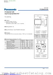 FC6943010R datasheet pdf Panasonic