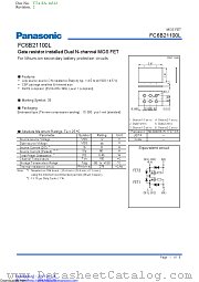 FC6B21100L datasheet pdf Panasonic