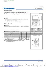 FC6B22090L datasheet pdf Panasonic