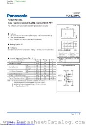 FC6B22160L datasheet pdf Panasonic
