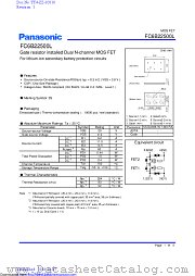 FC6B22500L datasheet pdf Panasonic