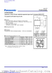 FC6K3339ZL datasheet pdf Panasonic