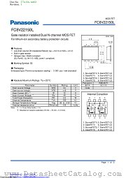 FC8V22150L datasheet pdf Panasonic