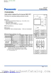FC8V22300L datasheet pdf Panasonic